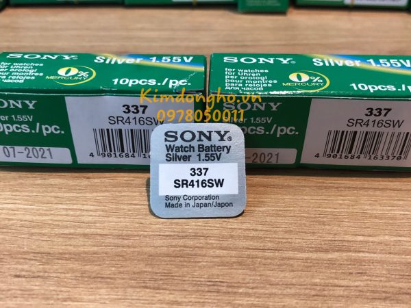 Pin Sony 337 SR416SW